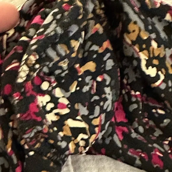 Jones New York Multi Color Print Stretchy Flowy - Picture 7 of 9